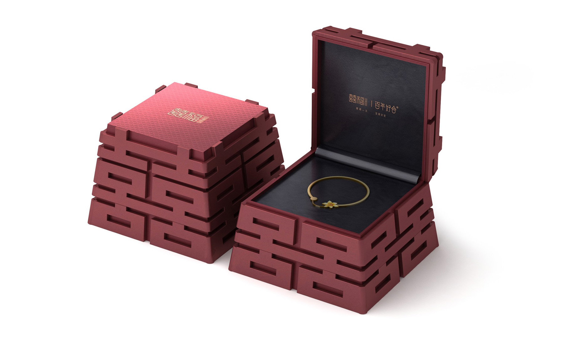 婚慶禮品包裝設計要貼近生活文化內涵